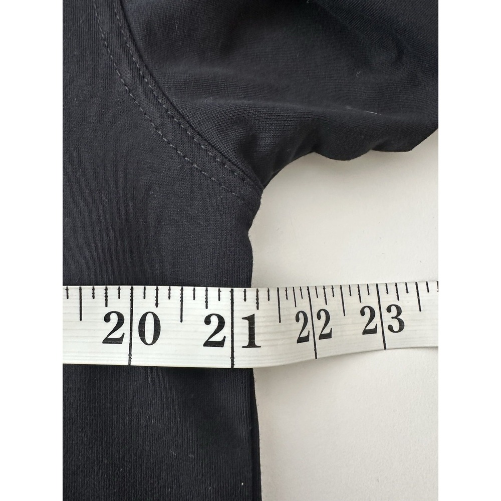 Bylt Sweatshirt Hooded Men's Large Black Drop Cut Henley Long Sleeve Basic - Picture 9 of 10